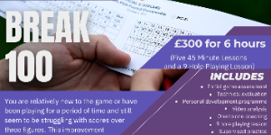 Break 100 this winter