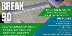 Break 90 this winter