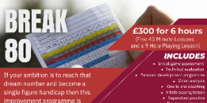 Break 80 this winter