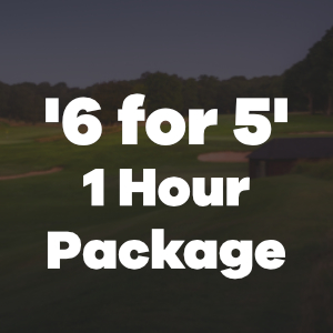 '6 for 5' 1 hour package