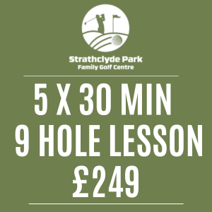 Campbell Steven 5 x 30 minute & 9 hole playing lesson package