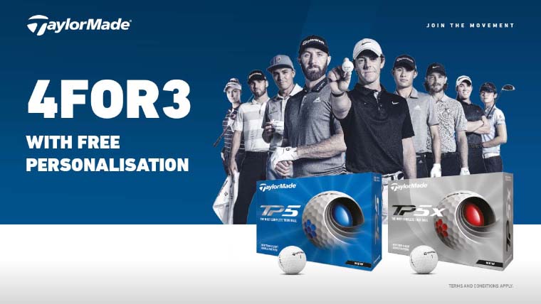 TaylorMade Christmas golf ball offer