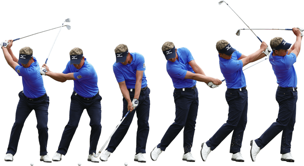 Luke Donald swing sequence