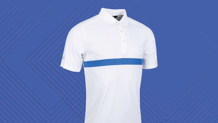 White-and-blue-glenmuir-polo-shirt