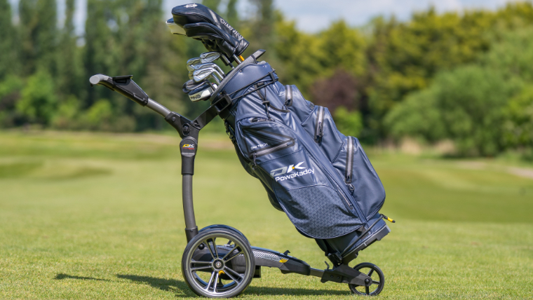 a-PowaKaddy-bag-secured-to-a-CT8-GPS-electric-trolley