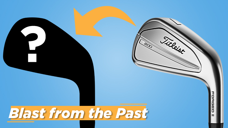 a-titleist-golf-iron-and-a-silhouette-with-a-question-mark-on-it