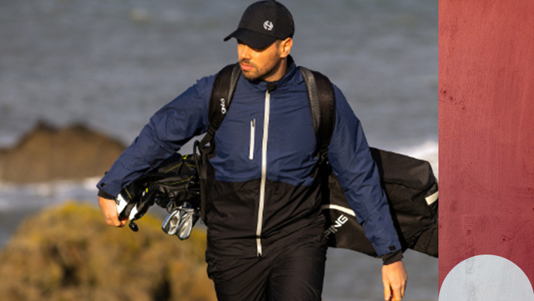 a-golfer-wearing-an-adidas-sensordry-s2-pro-waterproof-jacket