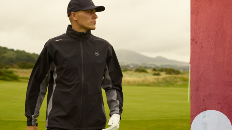a-golfer-wearing-a-puma-drylbl-rain-jacket