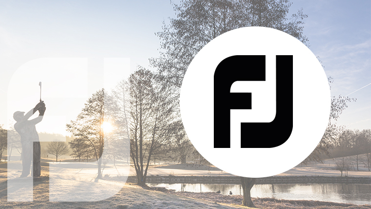 the-footjoy-logo-over-a-wintery-golf-course-background