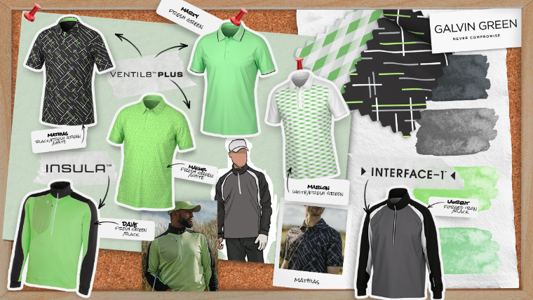 a-board-showing-the-latest-galvin-green-clothing