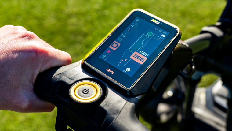 an-electric-trolley-gps-screen