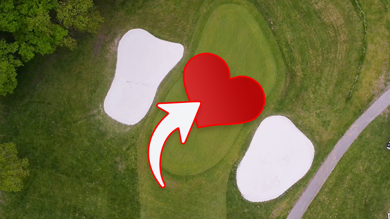 a-white-arrow-pointing-to-a-red-heart-representing-the-heart-of-the-green