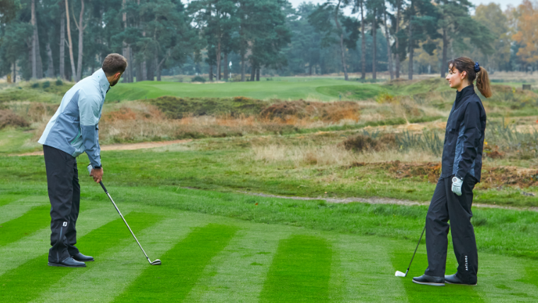 golfers-wearing-footjoy-waterproof-jackets