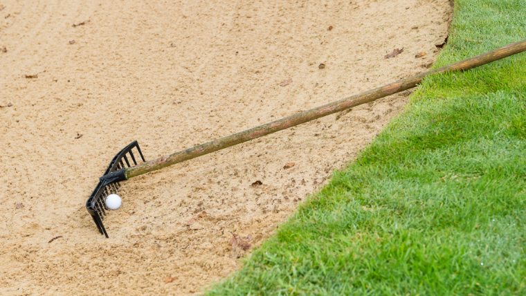 a-rake-in-a-damp-bunker