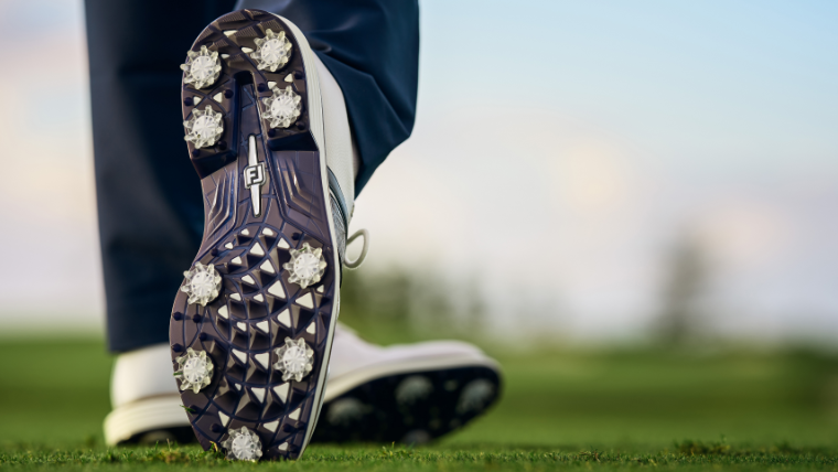 a-golfer-wearing-footjoy-golf-shoes
