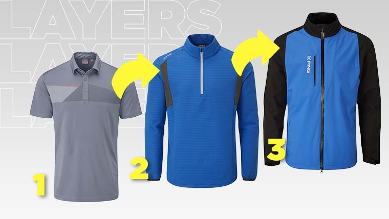 PING golf layering