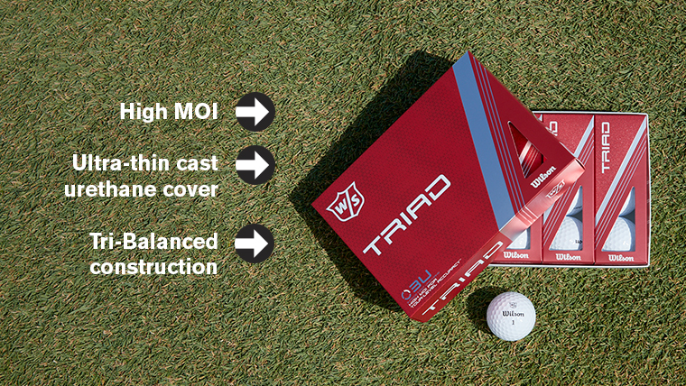 Wilson TRIAD golf balls EXPLAINED