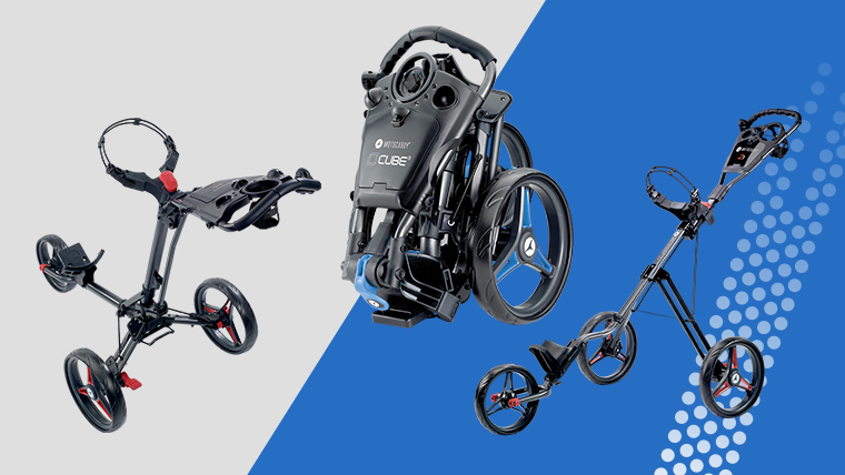 Motocaddy push trolley range