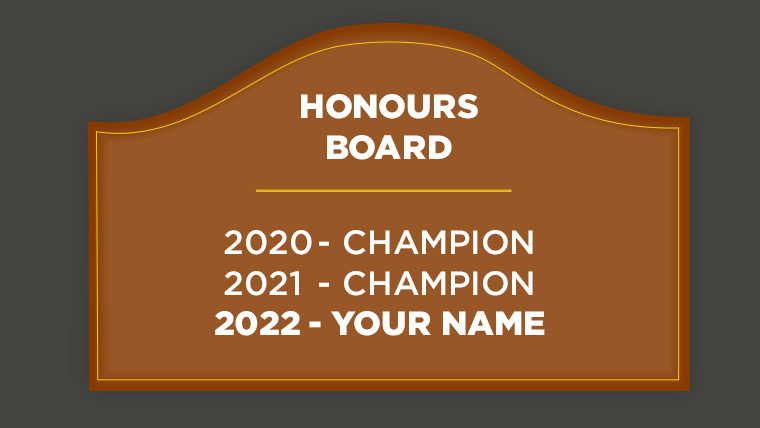 Honours Board 2022