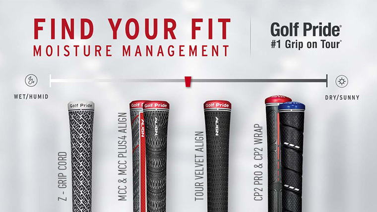 Find your grip fit with Golf Pride