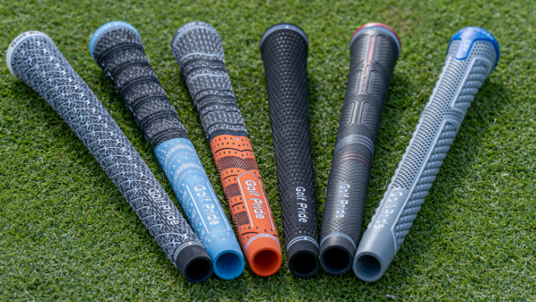 Range of Golf Pride grips