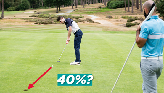 The 8-foot putt