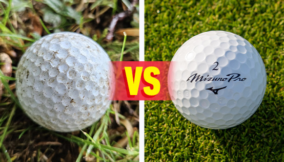 The truth: scuffed golf balls
