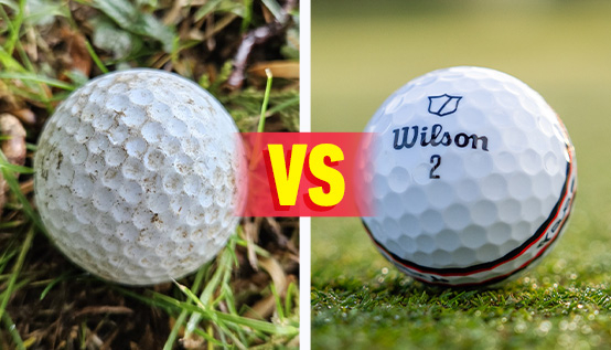 The truth: scuffed golf balls