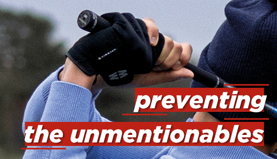 Gloves for golf in the rain