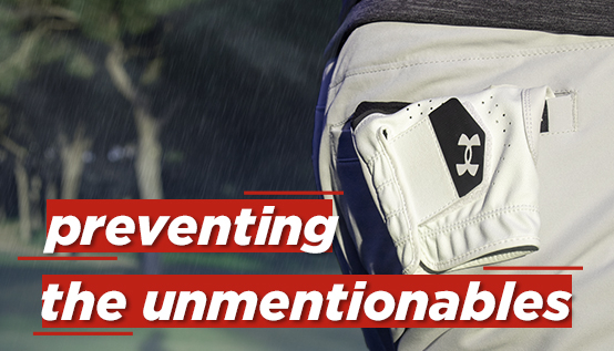 Gloves for golf in the rain