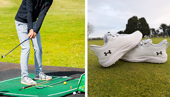 Trainers or golf shoes?