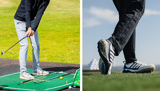 Trainers or golf shoes?