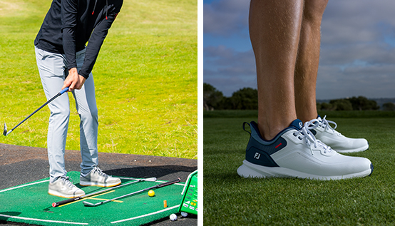 Trainers or golf shoes?