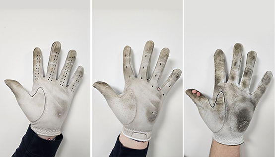 What does your glove wear say about your golf?
