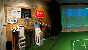 Welcome to our Indoor Golf Studio.