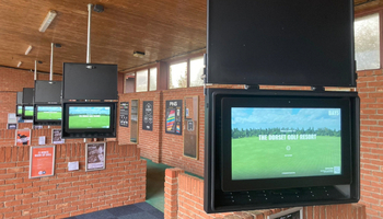 16 bay TrackMan Range