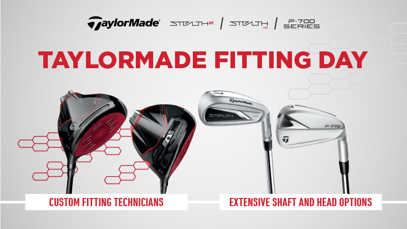 TaylorMade Fitting Event Date Confirmed Derek Watters PGA