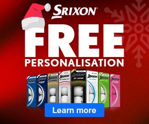 Free personalisation on Srixon golf balls