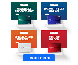 Distance, Spin, Soft Feel. 