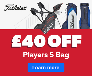 £40 off the Titleist Players 5 when you trade-in. 