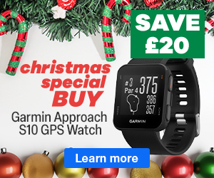 Christmas savings on the Garmin S10