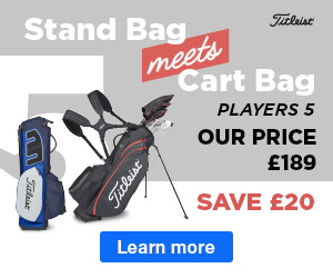 Stand bag meets cart bag. Only £189 | Save £20