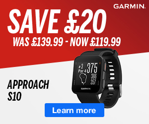 Garmin Approach S10 GPS Watch Paul O Reilly PGA Professional Welcome to Douglas Pro Shop