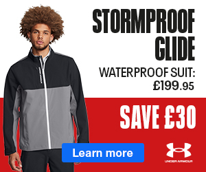 Save £30 on the exclusive Under Armour Stormproof Glide Suit! In-store now!