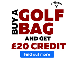 Get £20 Pro Shop credit with selected Callaway bags!