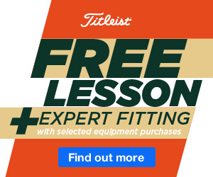 Free Lesson & Expert Fitting with selected Titleist equipment over £349