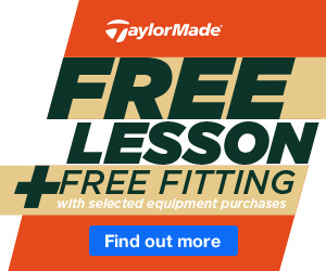 Free Lesson & Free Fitting with selected TaylorMade equipment over £349
