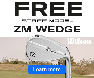 With a set of custom-fit Staff Model irons!