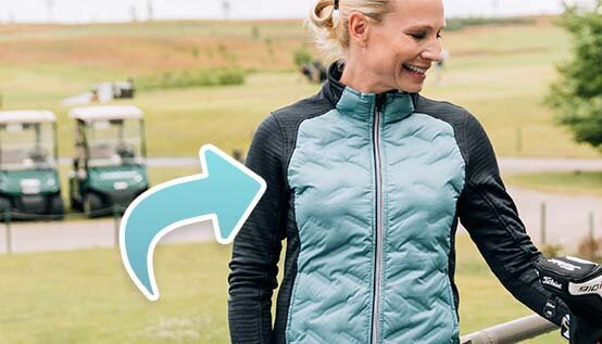 Golf-specific jackets