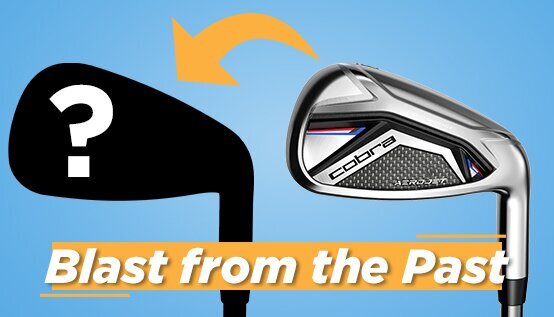 Golf irons through the years